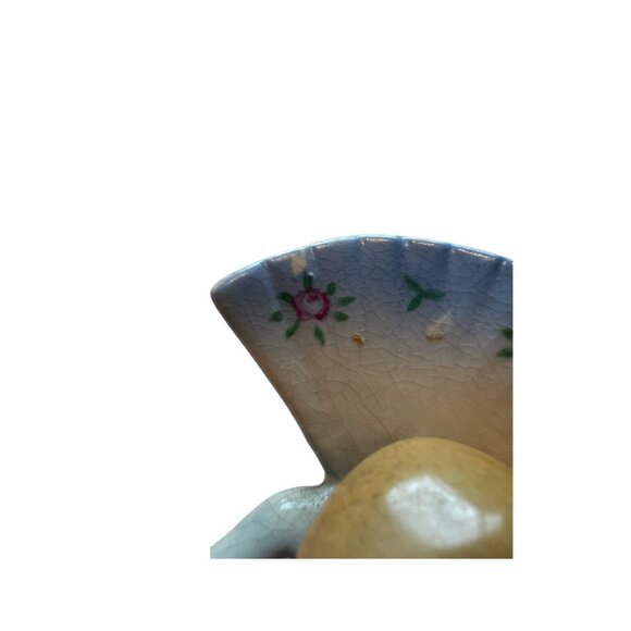 the blue lady porcelain figure - Picture 5 of 6